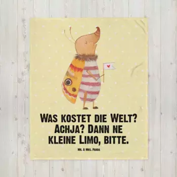 Одеяло Mr. & Mrs. Panda, желтый