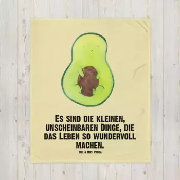 Одеяло Mr. & Mrs. Panda, желтый