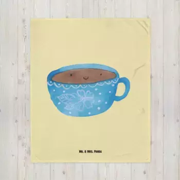 Одеяло Mr. & Mrs. Panda, желтый