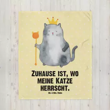 Одеяло Mr. & Mrs. Panda, желтый