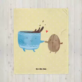 Одеяло Mr. & Mrs. Panda, желтый