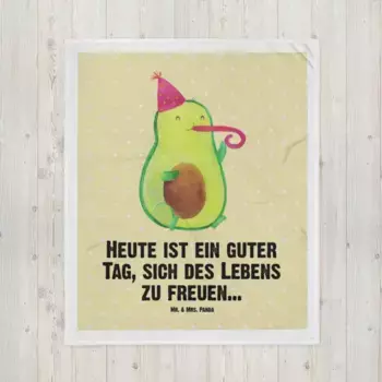 Одеяло Mr. & Mrs. Panda, желтый