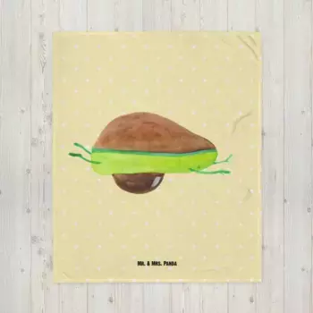 Одеяло Mr. & Mrs. Panda, желтый