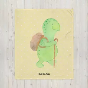 Одеяло Mr. & Mrs. Panda, желтый