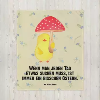 Одеяло Mr. & Mrs. Panda, желтый