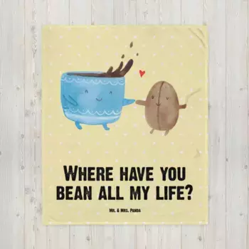 Одеяло Mr. & Mrs. Panda, желтый