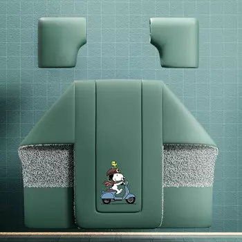 Одеяло на лобовое стекло электромобиля Kuang-Chi на осень и зиму с бархатом и утолщением для сохранения заряда батарей. Ветрозащитный чехол для электромобиля с защитой от холода (модель без родителей) Плюс бархат и утолщенный сплит-тип - Cute Pu...