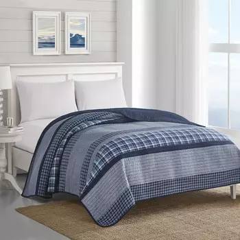 Одеяло Nautica Adelson Twin, цвет Furnishing Navy