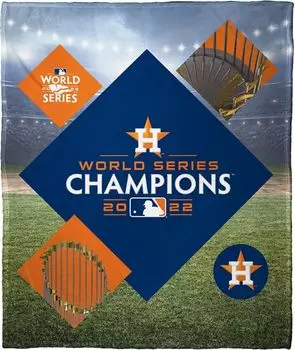 Одеяло Northwest World Series Champions Houston Astros Diamond Silk Touch