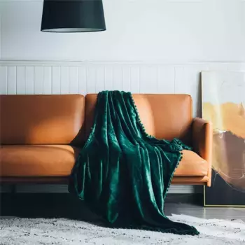 Одеяло OD19, темно-зеленый