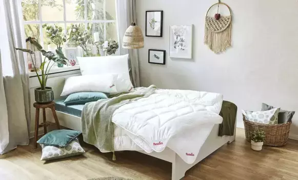 Одеяло Paradies из синтетического волокна "Vida Bio", очень теплое, (1 шт.) 135х200 см, белый