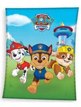 Одеяло Paw Patrol /Fleece, красочный
