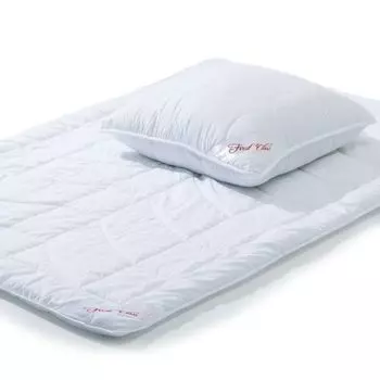 Одеяло первого класса 1x 135x200 + 1x80x80 PES микрофибра 1000+1200г стежка зоны тела CelinaTex