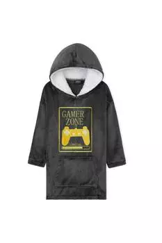 Одеяло-пончо большого размера CityComfort, серый