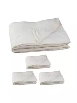 Одеяло relaxdays 4x Kuschel, цвет champagner