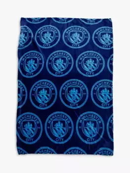 Одеяло Rest Easy Sleep Better Manchester City FC Fleece
