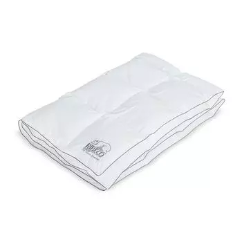 Одеяло RIBECO Marie, 100% полиэстер, 135х200 см, светло-белый