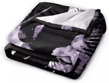 Одеяло Rock Band Children of Bodom, мягкое и легкое фланелевое покрывало, подходящее для использования в постели, гостиной и в путешествии, 40 x 30 дюймов. RePaLy, Black