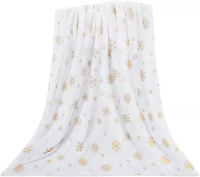 Одеяло рождественское housay 50 x 60 дюймов, золотой