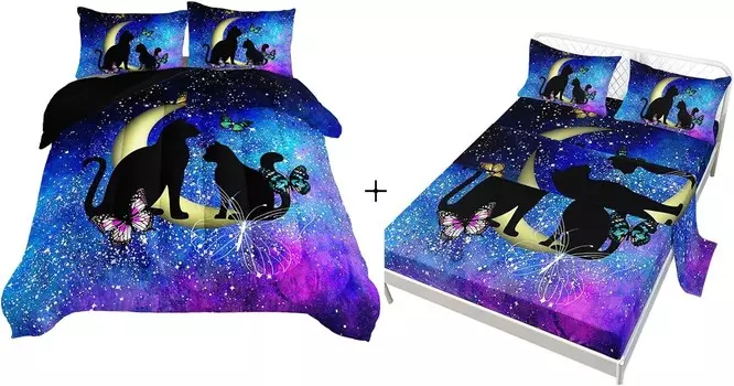 Одеяло с милым котом Axolotl