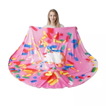 Одеяло с рисунком Battilo, розовый