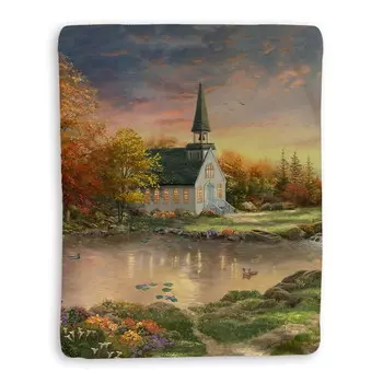 Одеяло с рисунком Laural Home Thomas KInkade