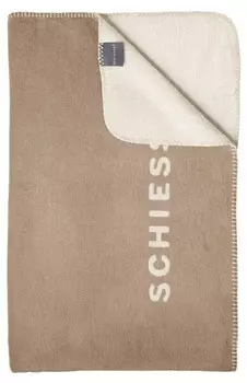 Одеяло Schiesser Klara, 150x1x200 см, серо-коричневый