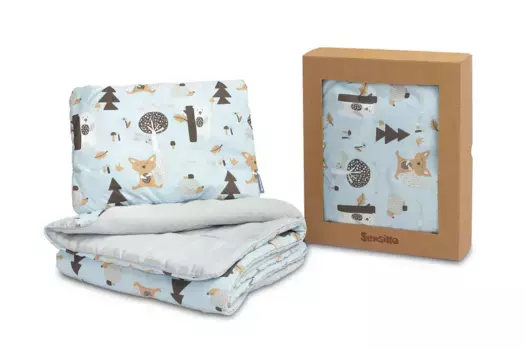 Одеяло Sensillo, синий