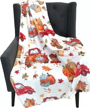 Одеяло Serafina Home Farmhouse, красный / белый / зеленый