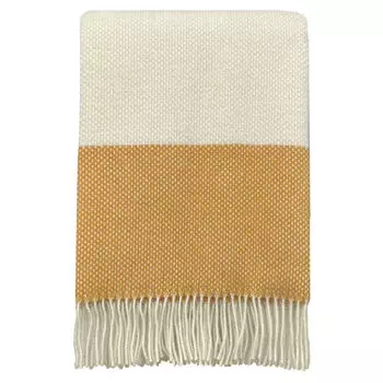 Одеяло шерстяное festivity желтое 140x200 новая зеландия шерсть ягненка Malagoon, мультиколор