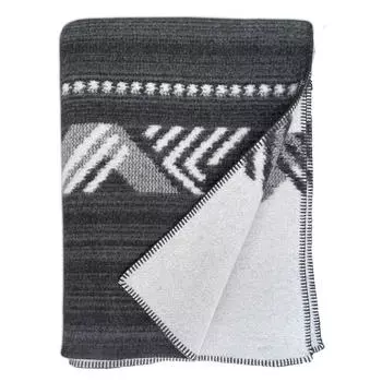 Одеяло шерстяное mochica Malagoon, черный