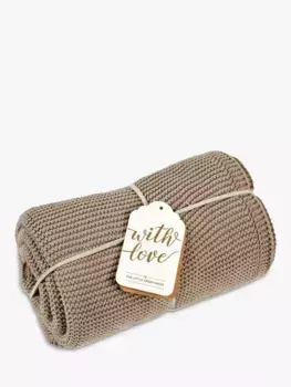 Одеяло The Little Green Sheep Organic Cotton Cellular, цвет truffle