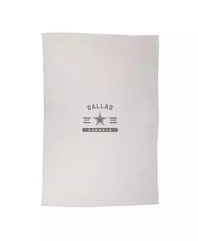 Одеяло-толстовка Dallas Cowboys 54 x 84 дюйма Logo Brands, белый