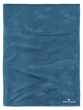 Одеяло Tom Tailor 150 x 200 см, супермягкое одеяло из микрофибры, цвет: бирюзовый