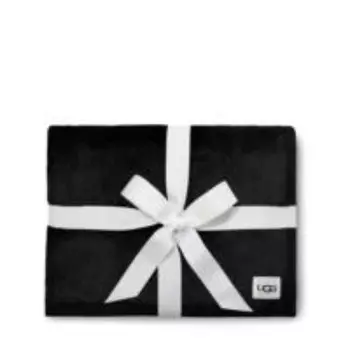 Одеяло Ugg Duffield Throw II Black Bear Heather, мультиколор