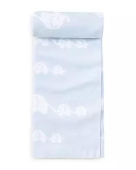 Одеяло унисекс с принтом слона – детское Kissy Kissy, цвет Blue