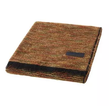 Одеяло Ventura с высоким содержанием шерсти 130х170 см, графит Proflax, коричневый