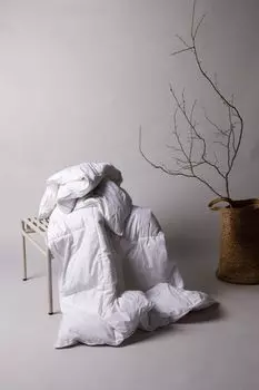 Одеяло Venture Home Астрид белое