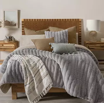 Одеяло Vianney Antar XL, серый