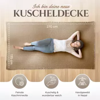 Одеяло Yanopurna Kaschmir, коричневый