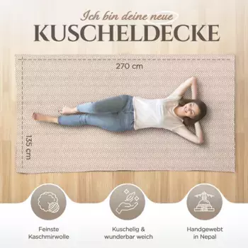 Одеяло Yanopurna Kaschmir, коричневый