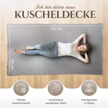 Одеяло Yanopurna Kaschmir, серый