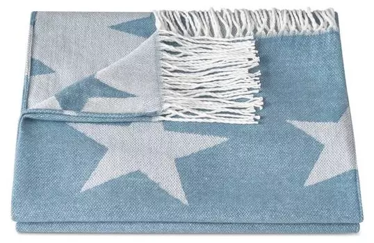 Одеяло Zollner 00000043, 130x1x170 см цвет blaugrau