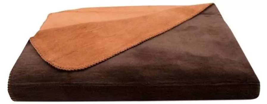 Одеяло Zollner 00000047, 150x1x200 см, коричневый