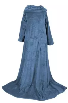 Одеяло Zollner 00000048, 170x1x200 см цвет blaugrau