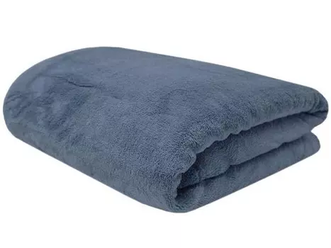 Одеяло Zollner 00000069, 220x1x240 см цвет blaugrau