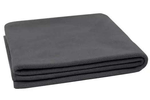 Одеяло Zollner 00000270, 130x1x170 см, антрацитовый