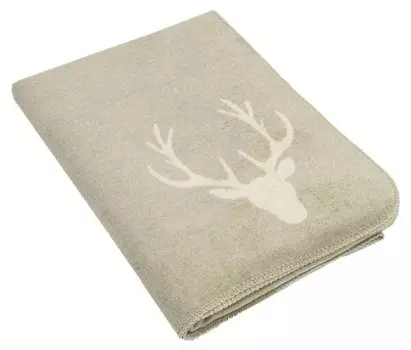 Одеяло Zollner 00000541, 150x1x200 см, коричневый