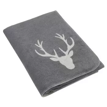 Одеяло Zollner 00000541, 150x1x200 см, серый