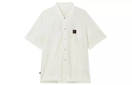 Одежда Баскетбольная майка Мужская Off White Nike, кремовый